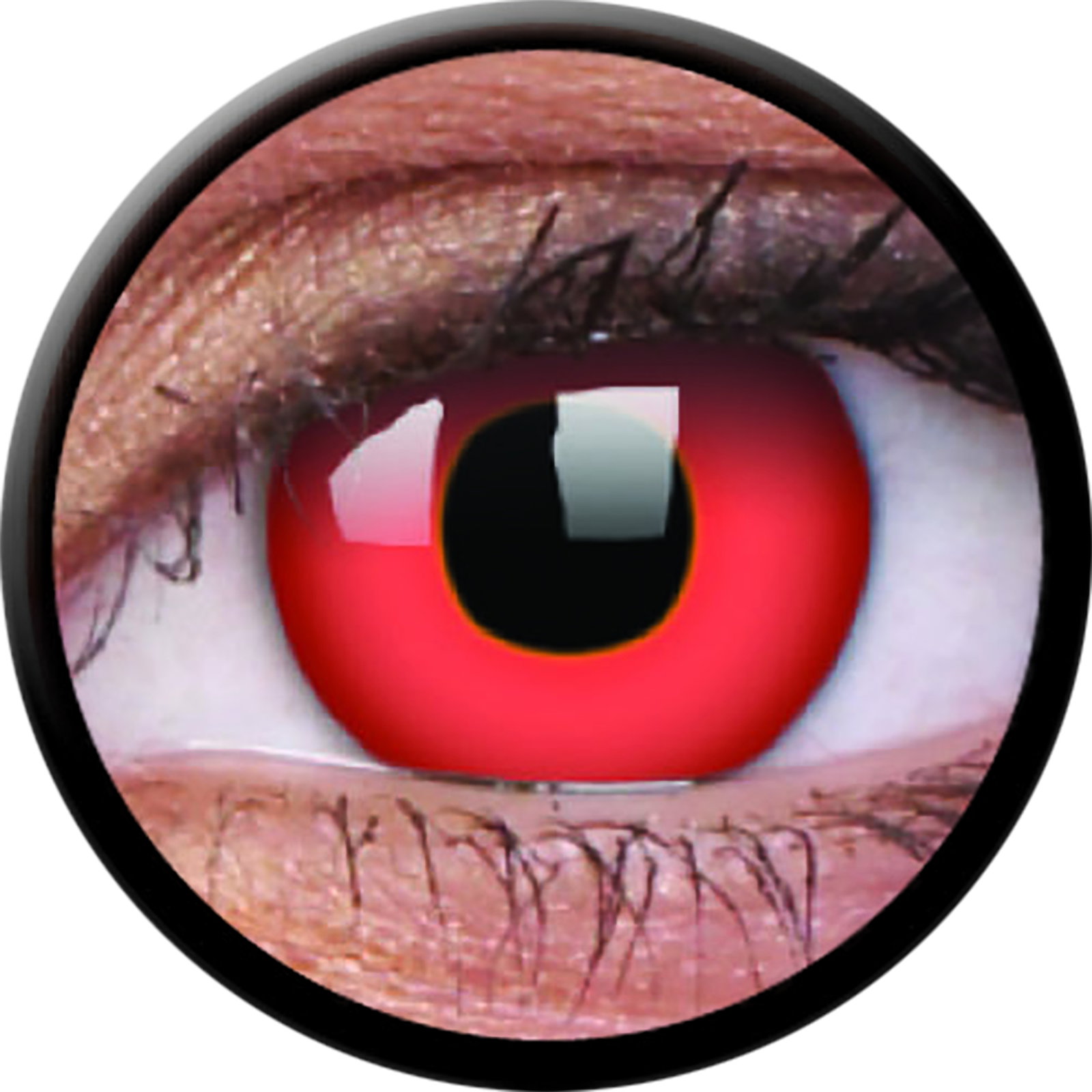 Motivlinse Funny Lens RedDevil – auffällige Effektlinsen